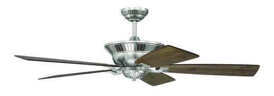 52" Forum Ceiling Fan in Brushed Polished Nickel