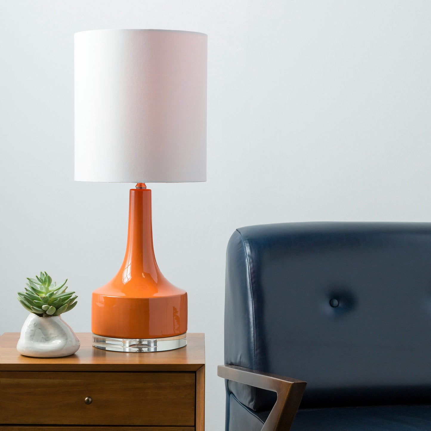 Surya Farris Orange Lighting 25"H X 11"W X 11"D