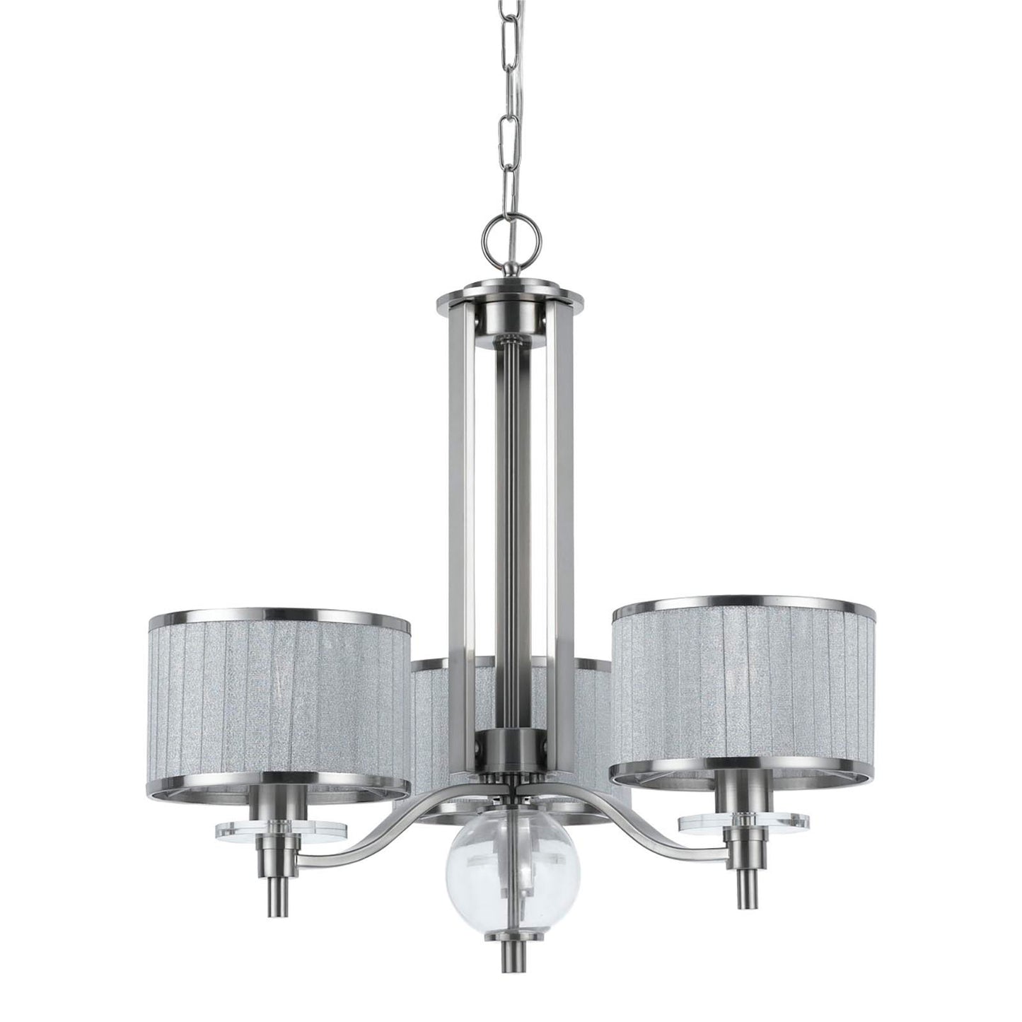 Silver Metal Abaco - Chandelier