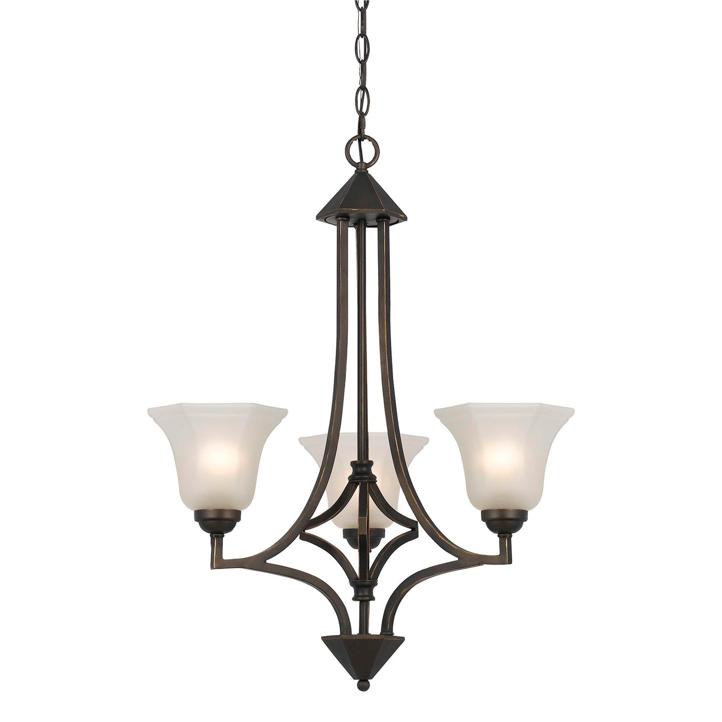 Dark bronze Metal Metal - Chandelier