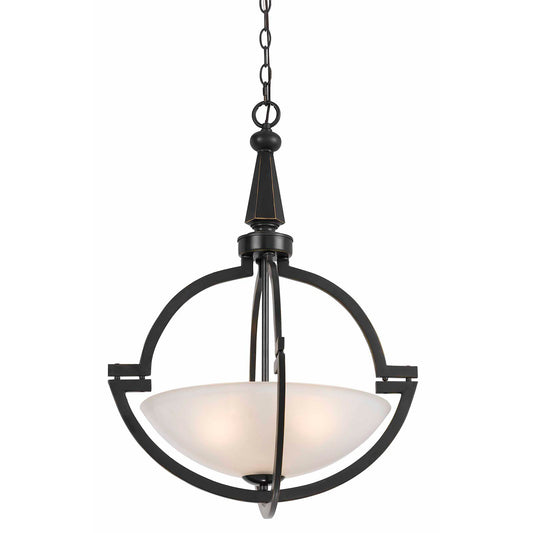 Oil rubbed bronze Metal Pendant - Pendant