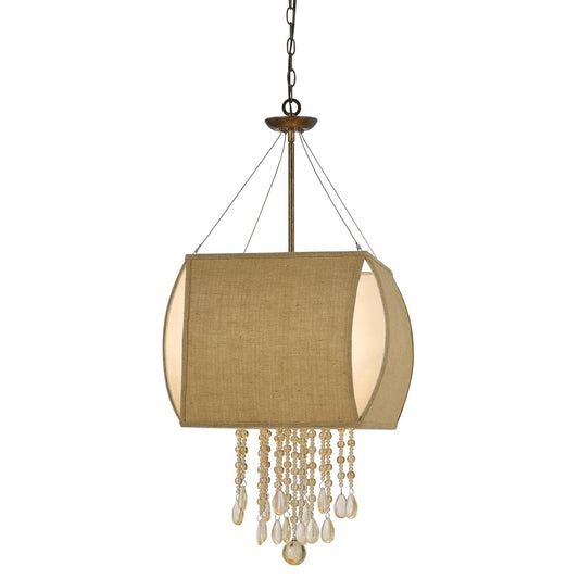 Copper Metal Ark - Chandelier