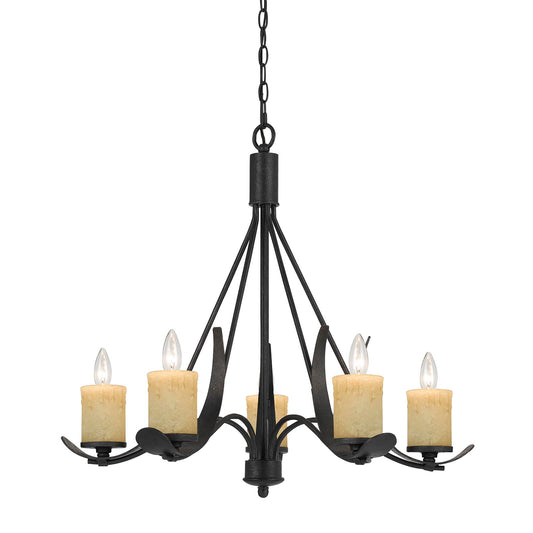 Black smith Metal Morelis - Chandelier, FX-3561/5