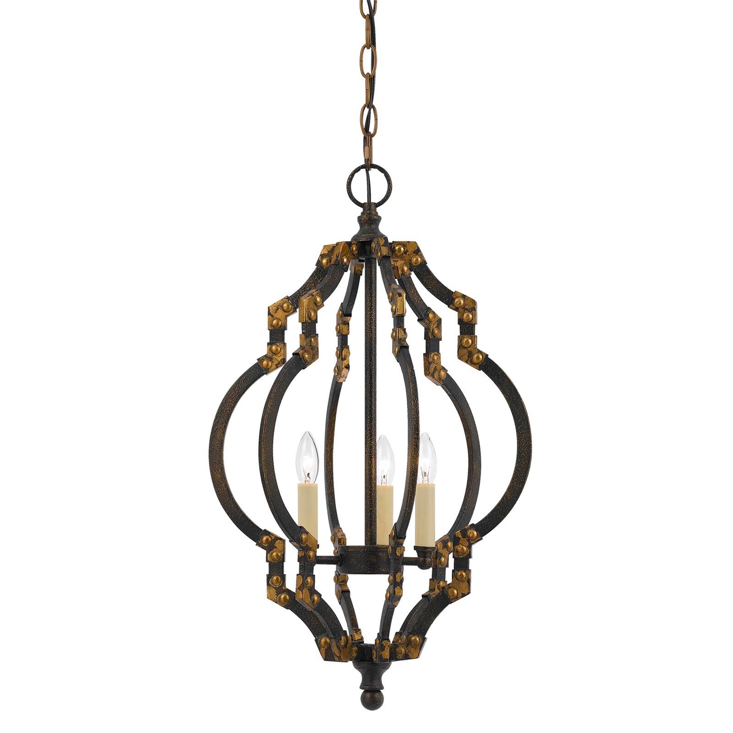 Irontique gold Metal Howell - Pendant, FX-3593-3