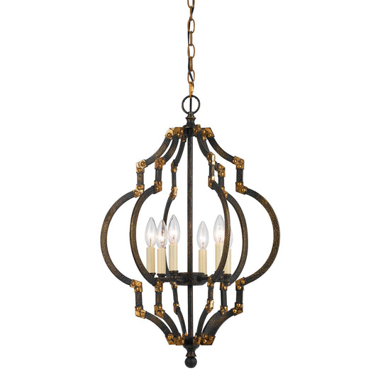 Irontique gold Metal Howell - Pendant, FX-3593-6