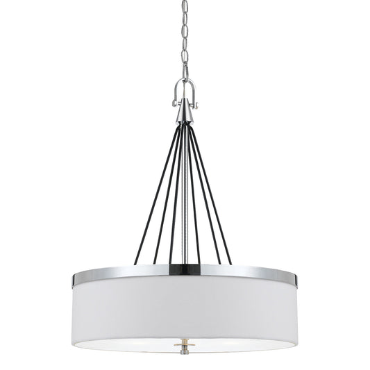 Chrome Metal Rimini - Chandelier