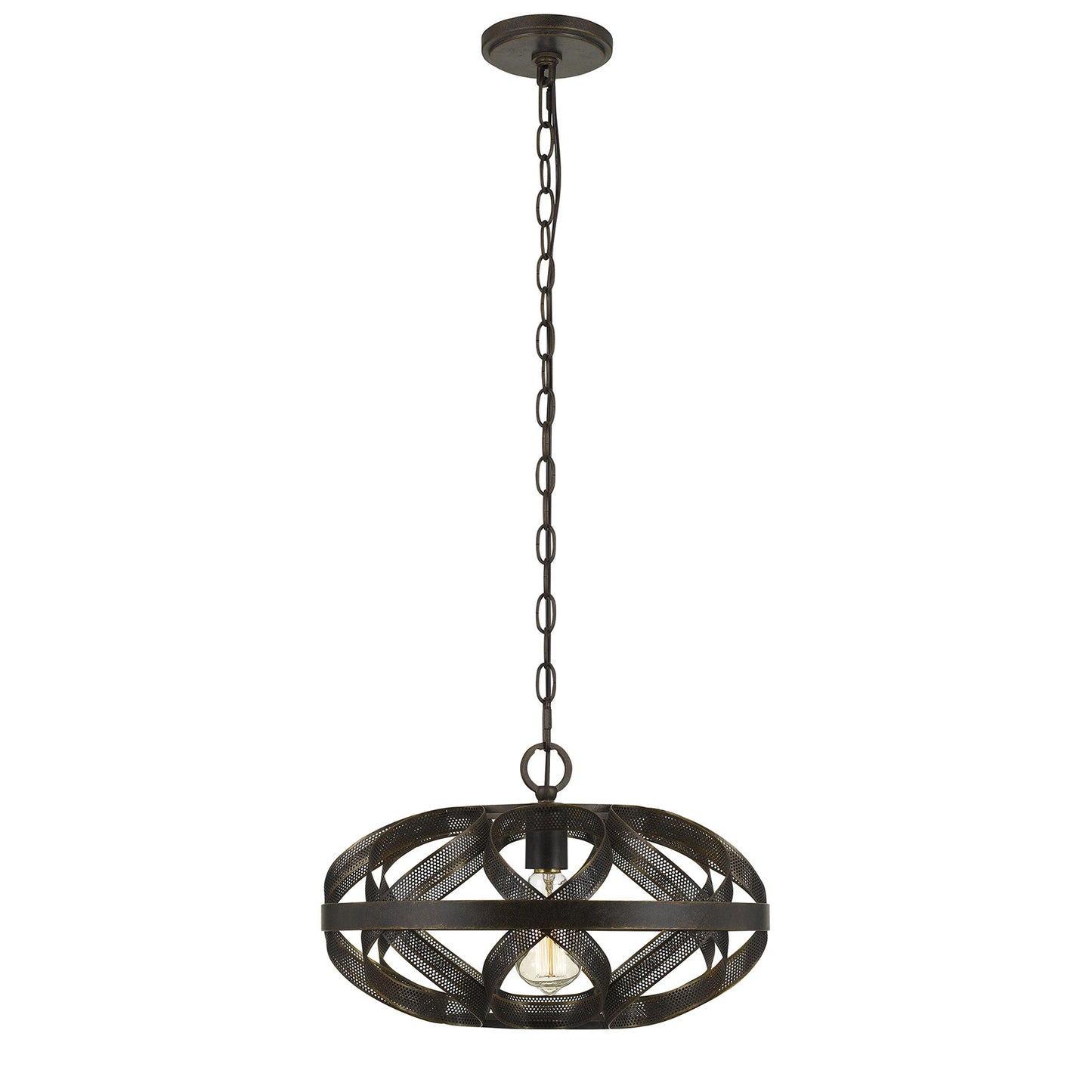 Dark bronze Metal Alma - Chandelier