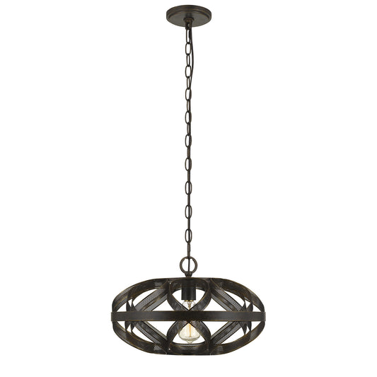 Dark bronze Metal Alma - Chandelier