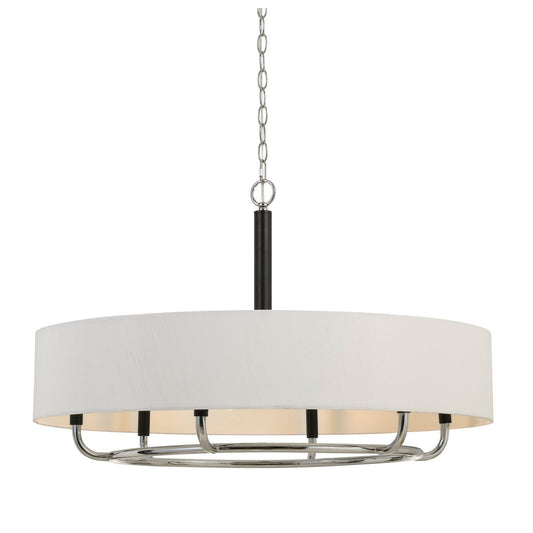 Chrome Metal Alava - Chandelier