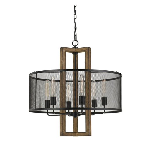 Wood Metal Monza - Chandelier