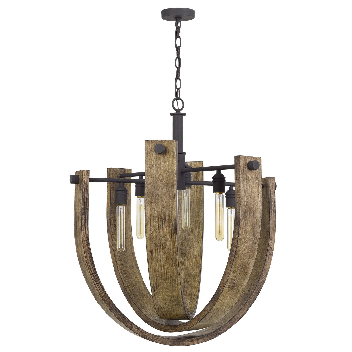 Metal/wood Wood+metal Padova - Chandelier