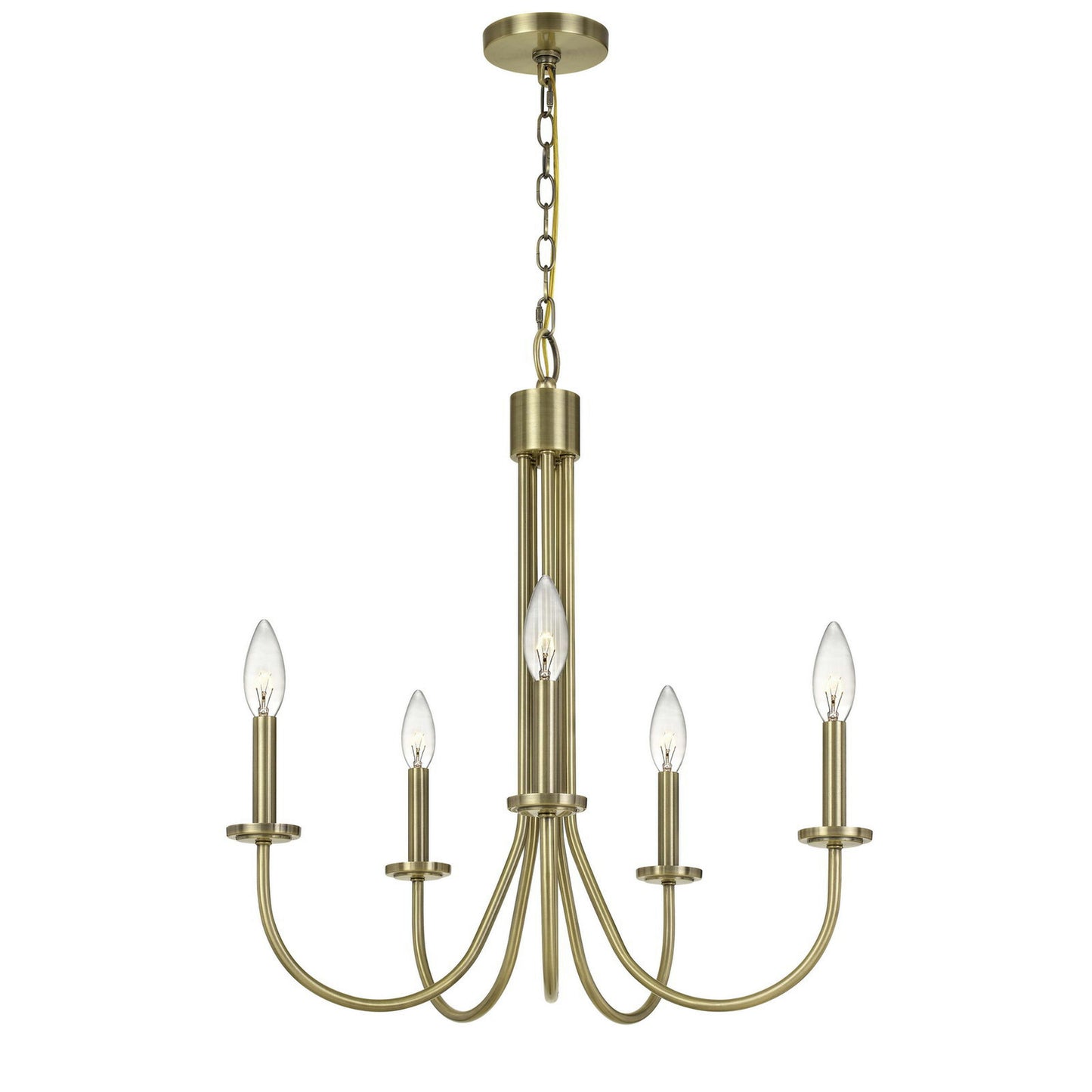 Antique brass Metal Spiez - Chandelier