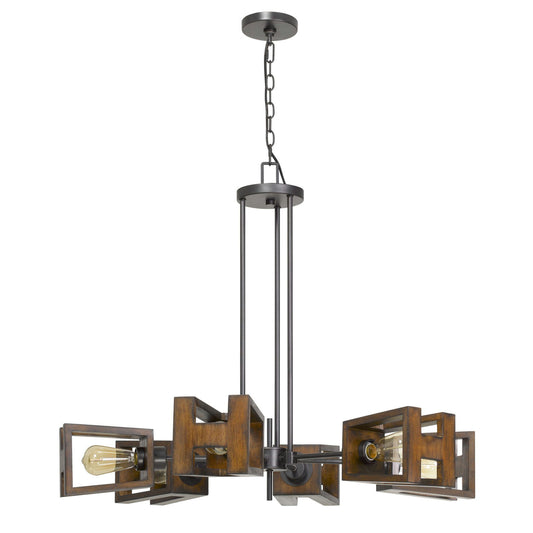 Metal/wood Metal Biel - Chandelier