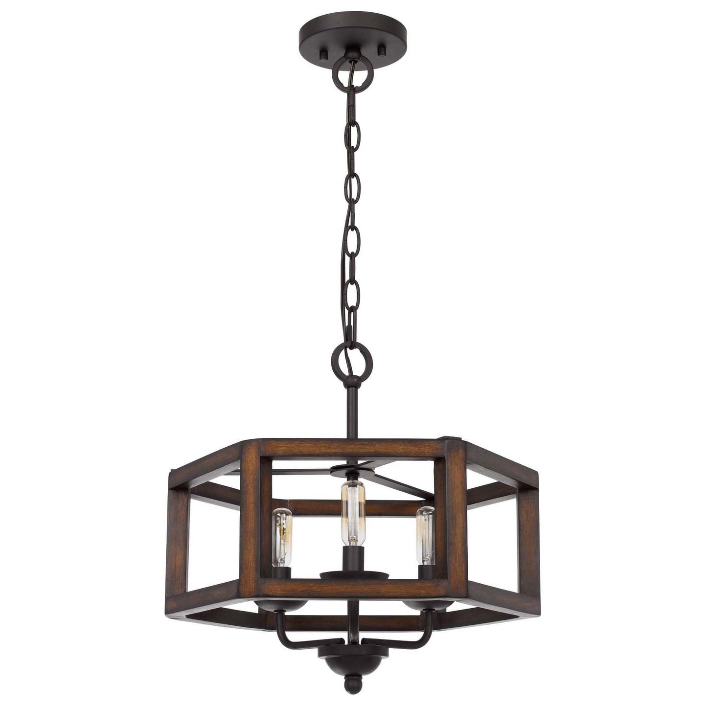 Oak Dark bronze Renton - Chandelier, FX-3761-3