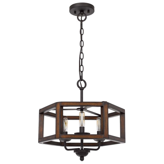 Oak Dark bronze Renton - Chandelier, FX-3761-3