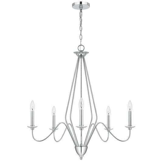 Chrome Metal Norwich - Chandelier