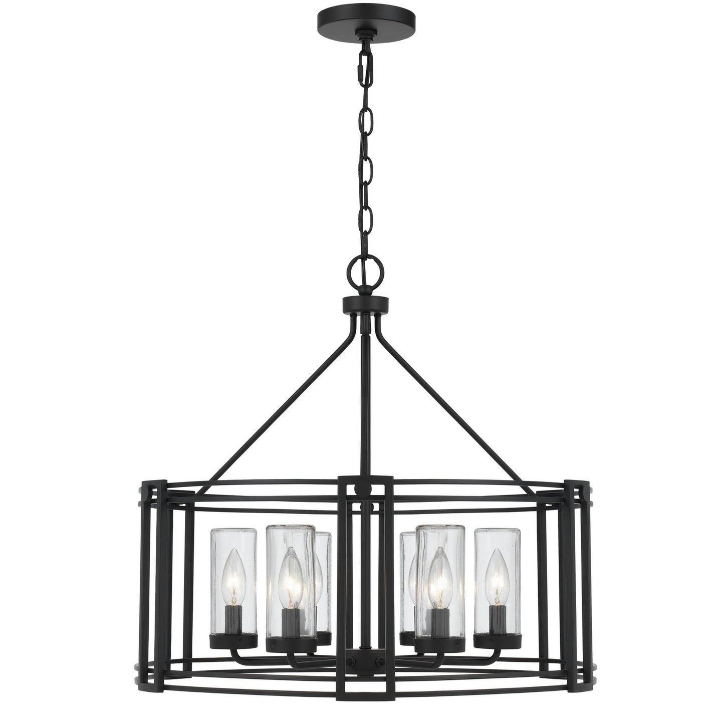 Iron Metal Luton - Chandelier, FX-3777-6