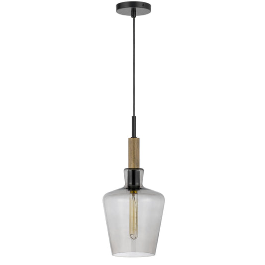 Smoked/basswood Metal Swindon - Pendant