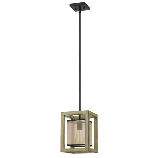 Distressed oak Metal Palencia - Pendant