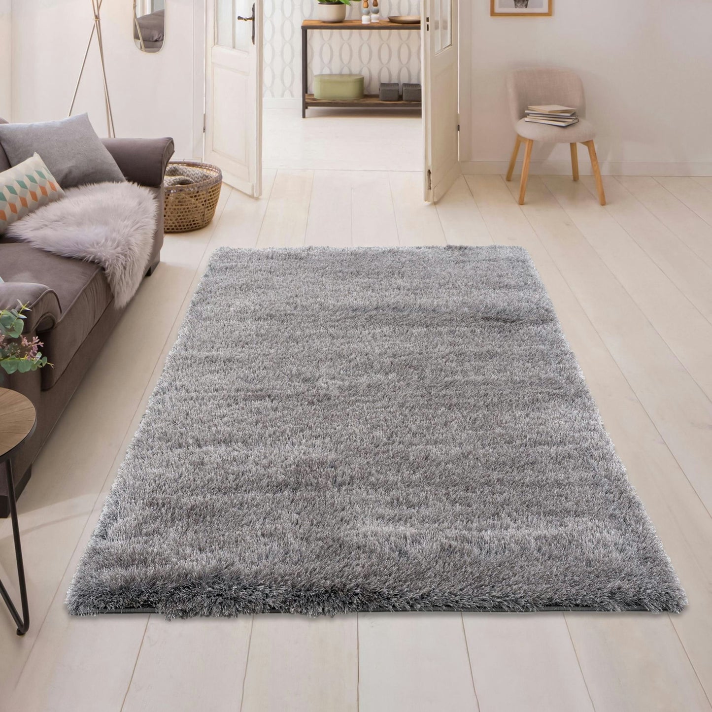 Glitz-Sfc100-Darkgray-7.5X9.5-230X290 Area Rug