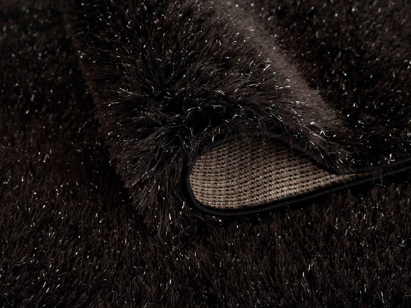 Glitz-Sfc18-Black-7.5X9.5-230X290 Area Rug