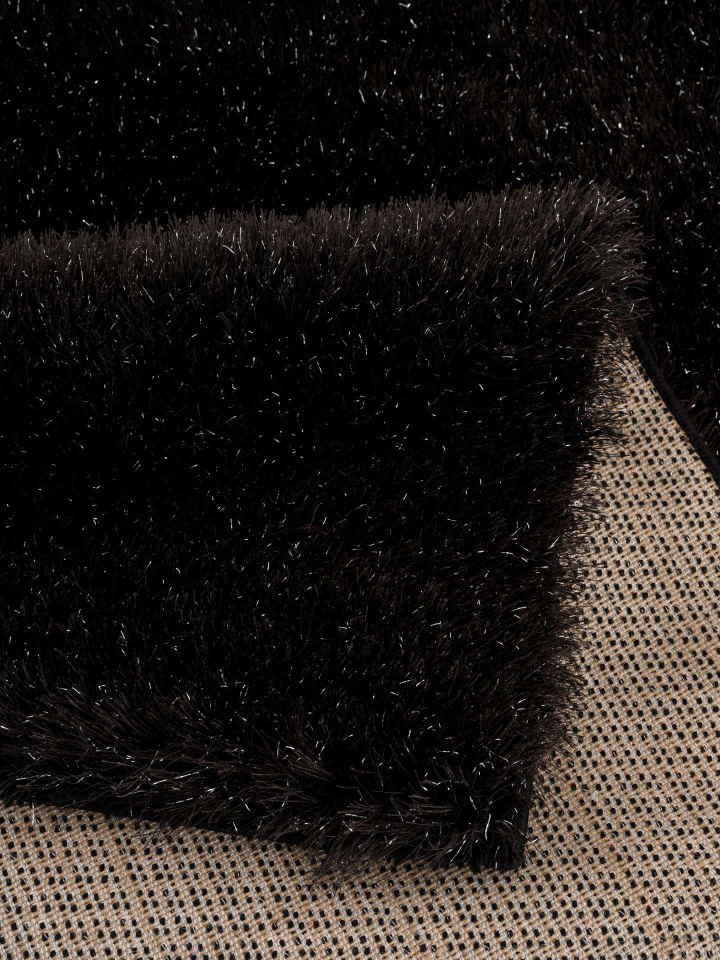 Glitz-Sfc18-Black-7.5X9.5-230X290 Area Rug