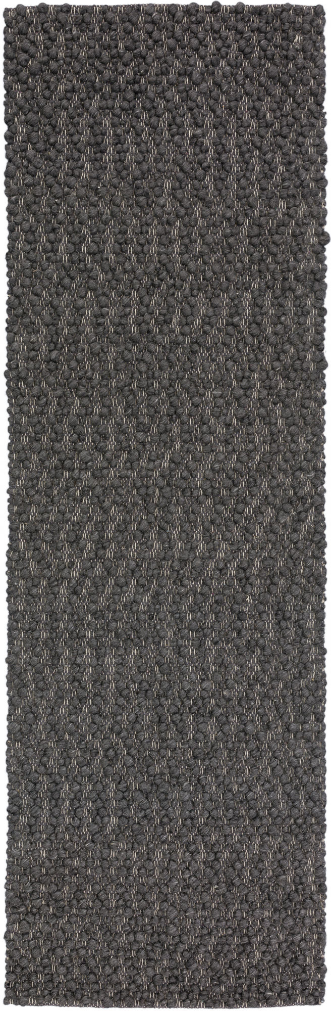 Gorbea GR1 Charcoal 2'6" x 20' Runner Rug