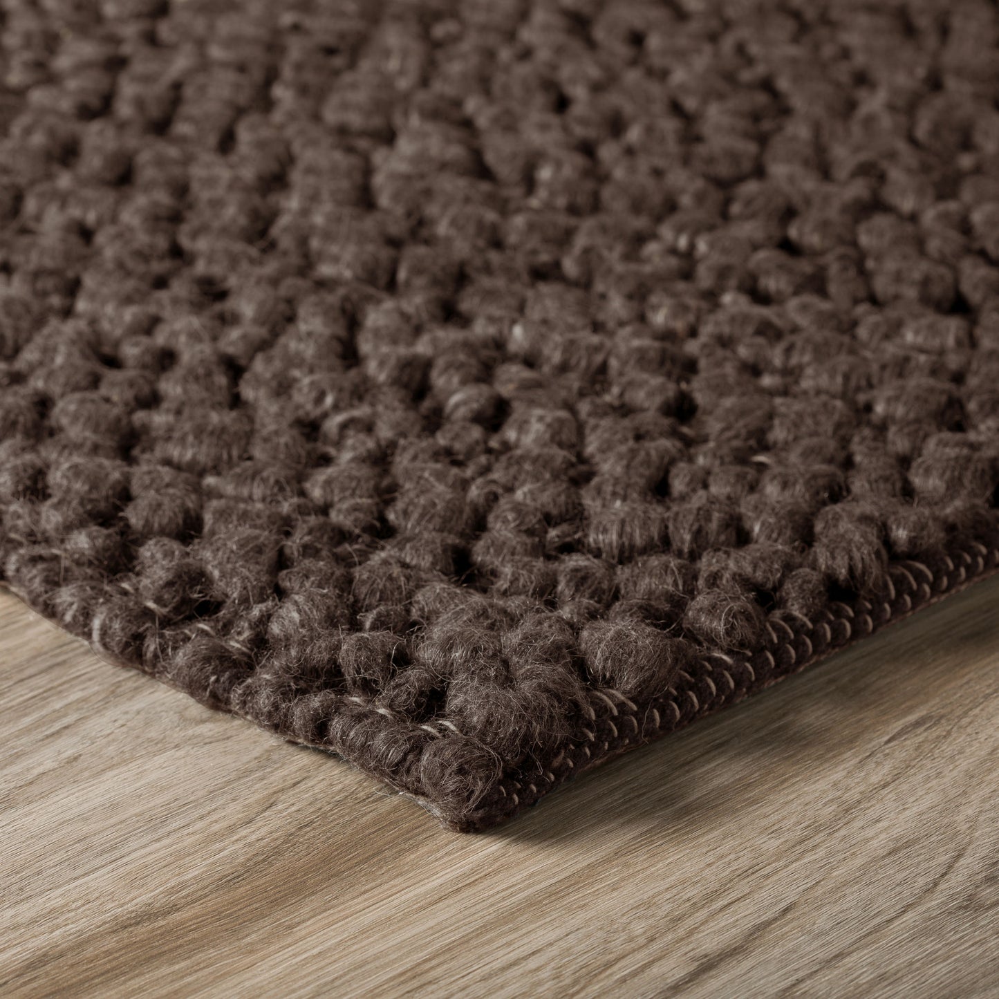 Gorbea GR1 Chocolate 12' x 12' Square Rug