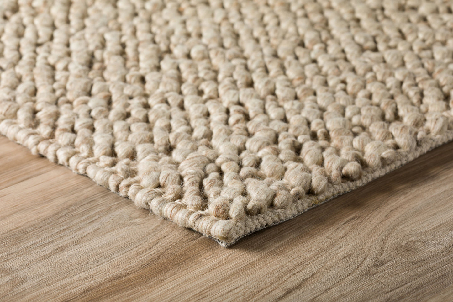 Gorbea GR1 Latte 2'6" x 16' Runner Rug