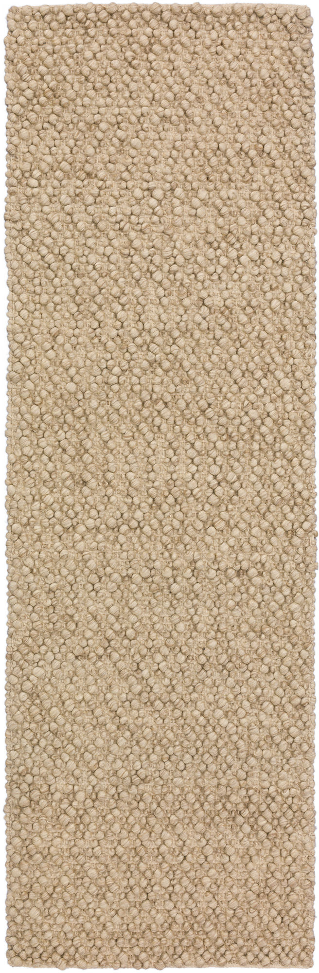 Gorbea GR1 Latte 2'6" x 20' Runner Rug