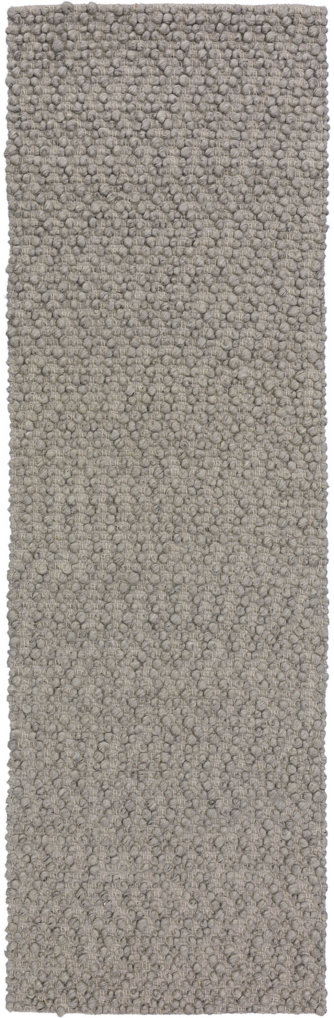 Gorbea GR1 Silver 2'6" x 10' Runner Rug