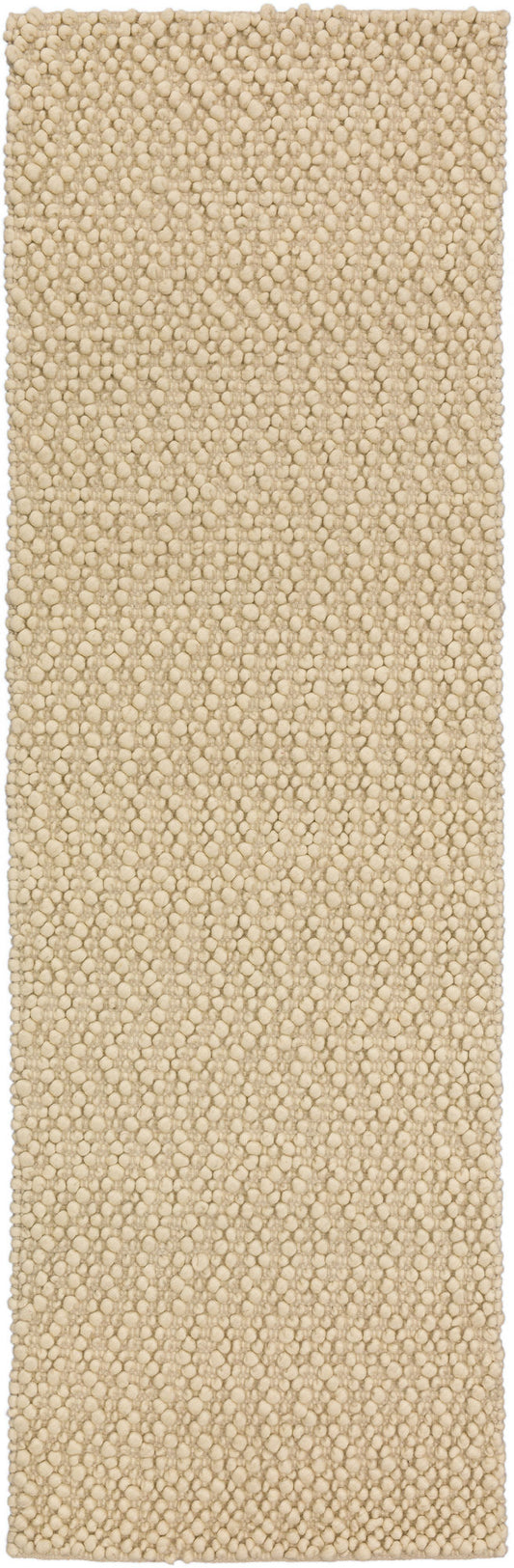 Gorbea GR1 Vanilla 2'6" x 10' Runner Rug