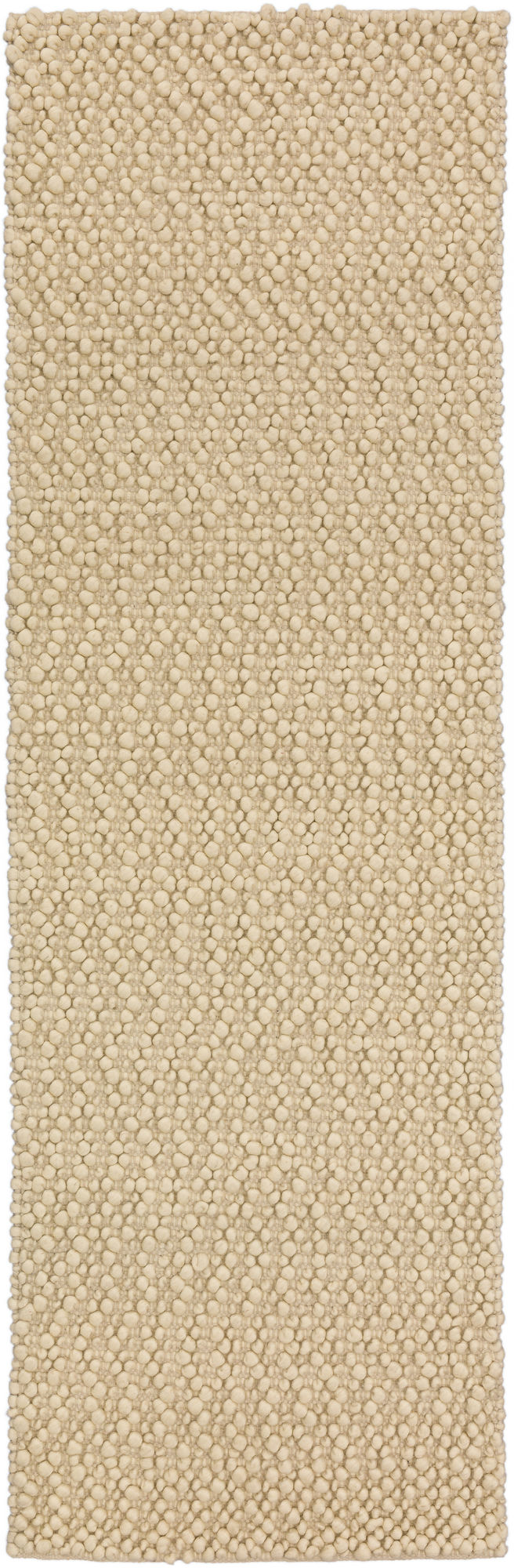 Gorbea GR1 Vanilla 2'6" x 12' Runner Rug