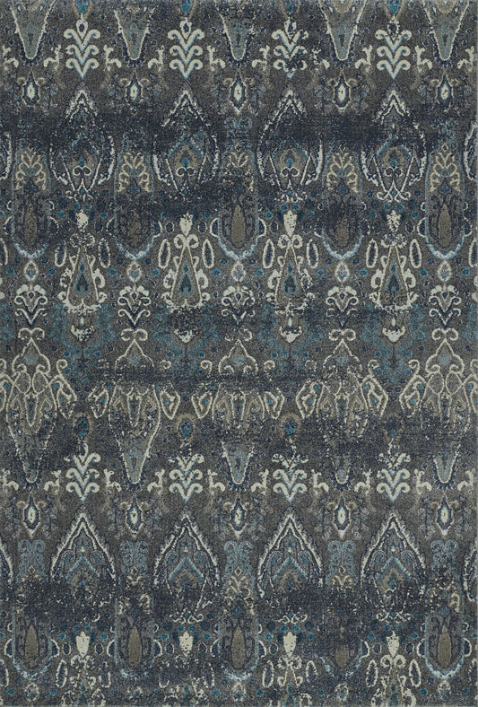 Geneva GV315 Pewter 5'3" x 7'7" Rug
