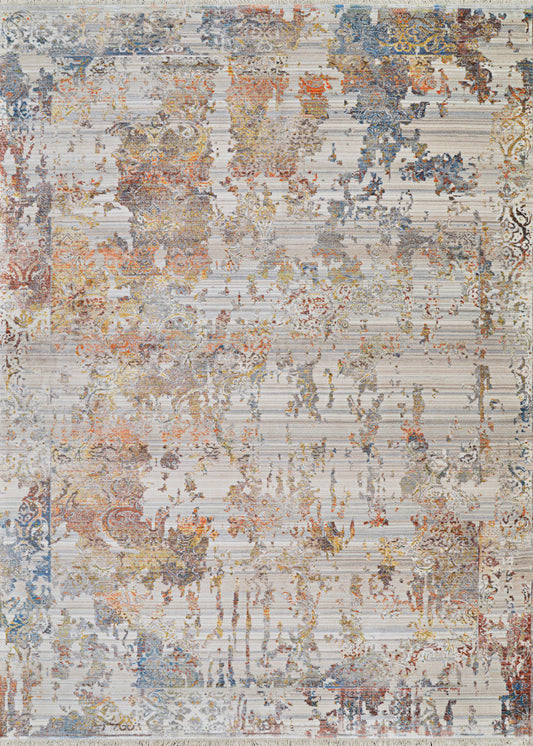 Couristan Halli Abstrctflorals Antique Lace-Multi Rug 8' x 10'