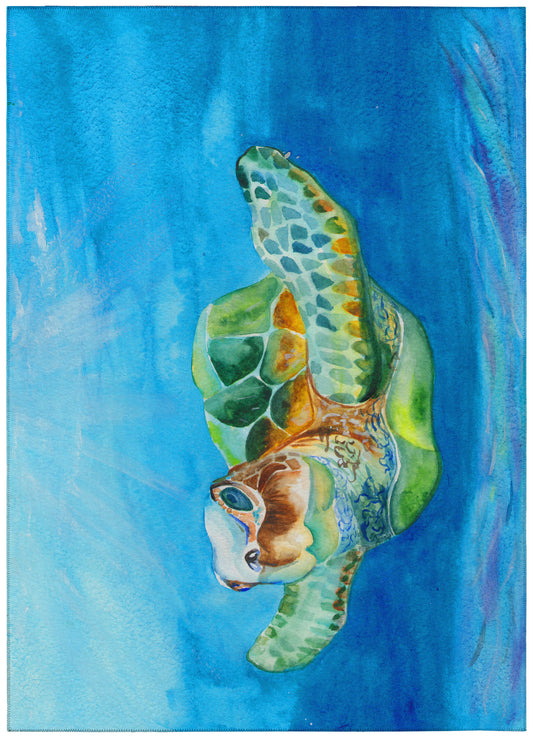 Indoor/Outdoor Harbor HA3 Ocean Washable 3' x 5' Rug