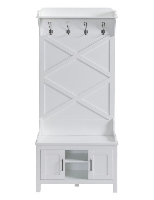 Enrid Hall Tree with Storage Bench