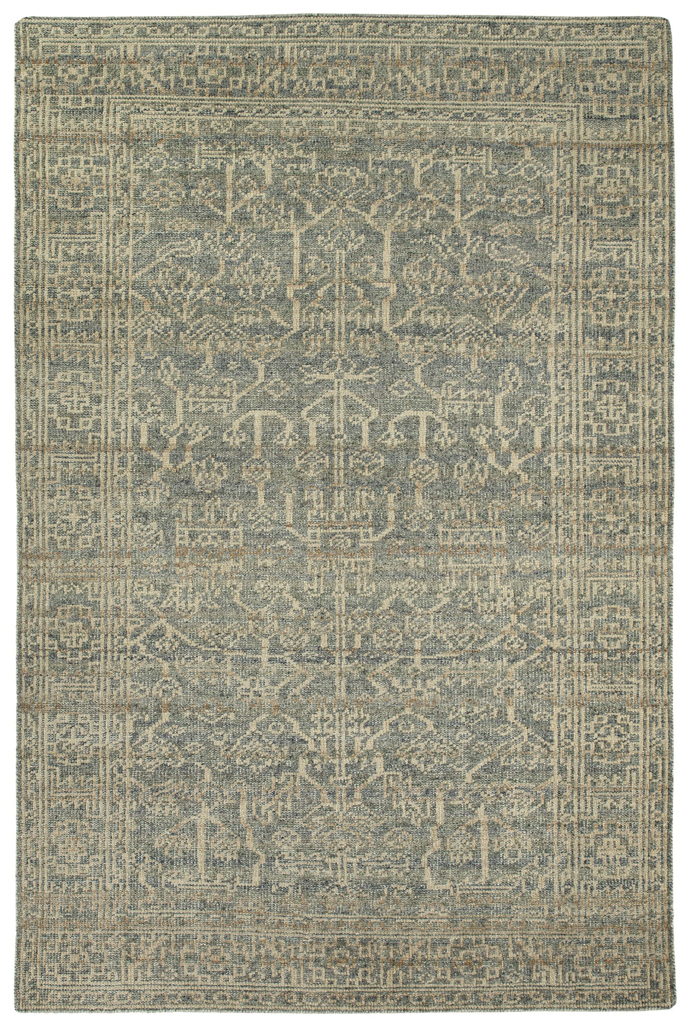 Kaleen Herrera Collection Spa LtBrown Area Rug 8' x 10'