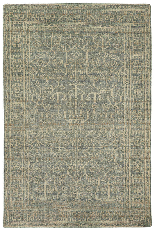 Kaleen Herrera Collection Spa LtBrown Area Rug 9' x 12'