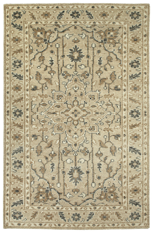 Kaleen Herrera Collection Light Sand Area Rug 9' x 12'