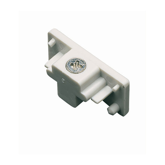 White Plastic Cal track - Track connectors, HT-280-WH