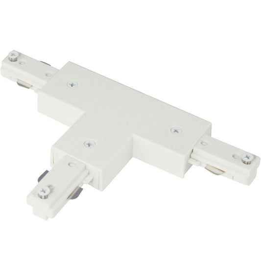 White Plastic Cal track - Track connectors, HT-282-LEFT-WH