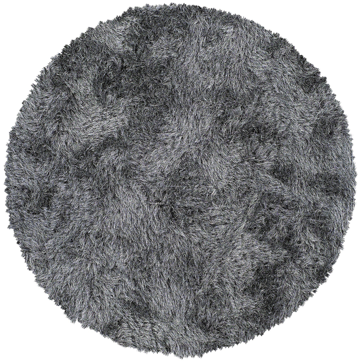 Impact IA100 Pewter 4' x 4' Round Rug