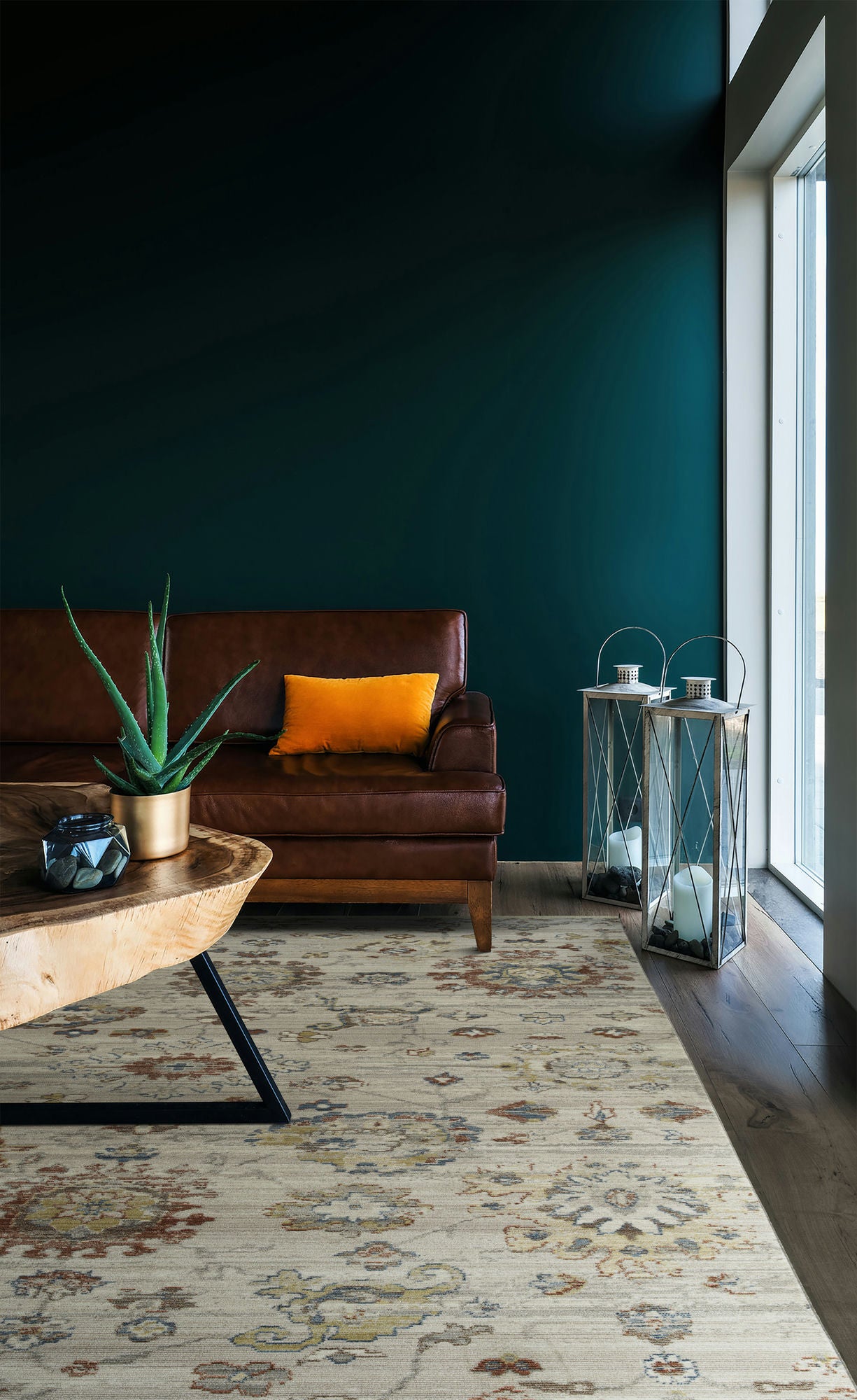 Kaleen Rila Collection Light Taupe  Area Rug 7'10" x 10'10"