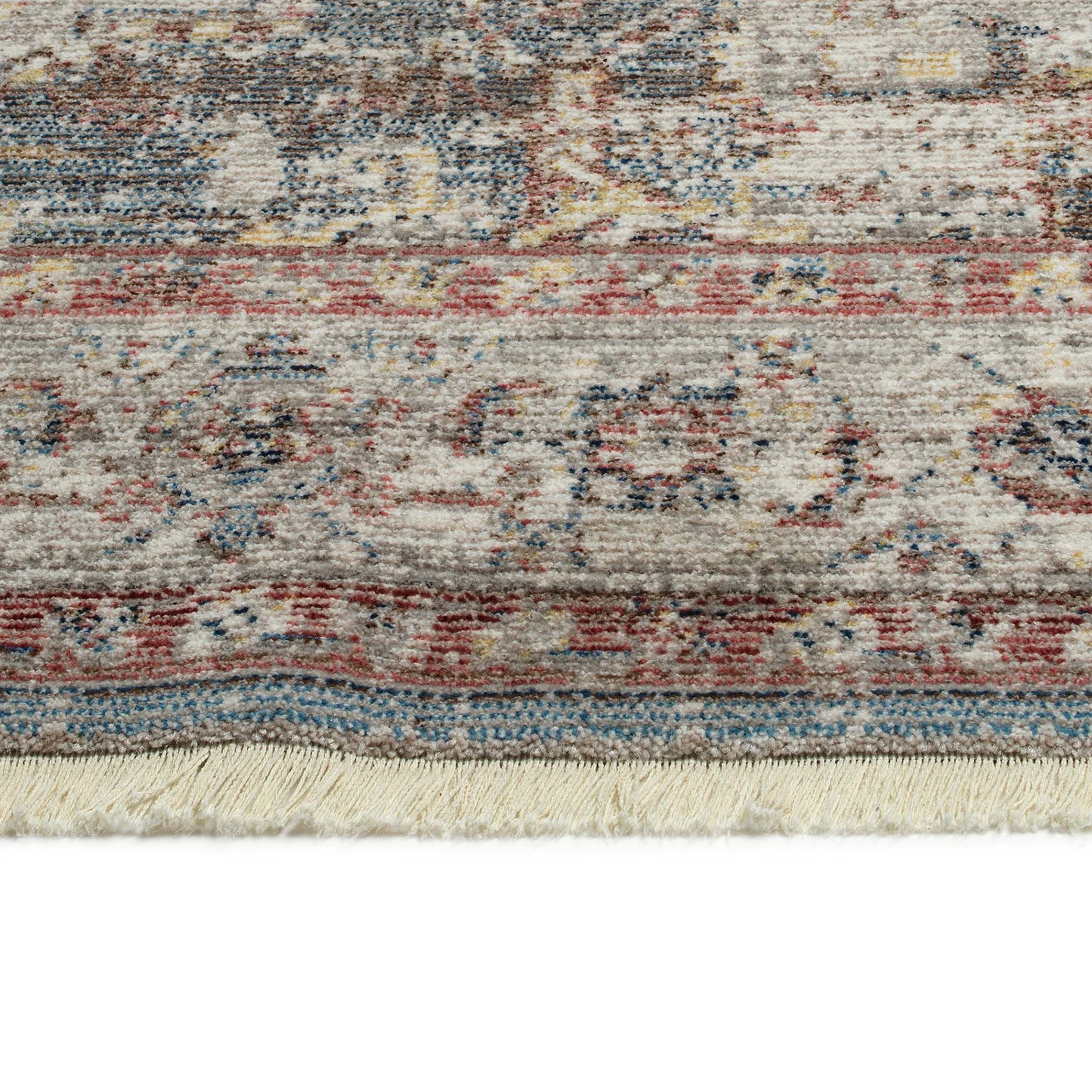 Kaleen Rila Collection Light Rose Throw Rug 18" x 18"
