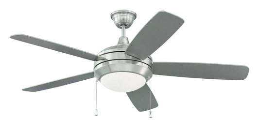56" Illusion Ceiling Fan in Polished Nickel