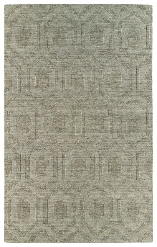 Kaleen Imprints Modern Collection IPM01-82 Lightbrown Area Rug 8' x 11'