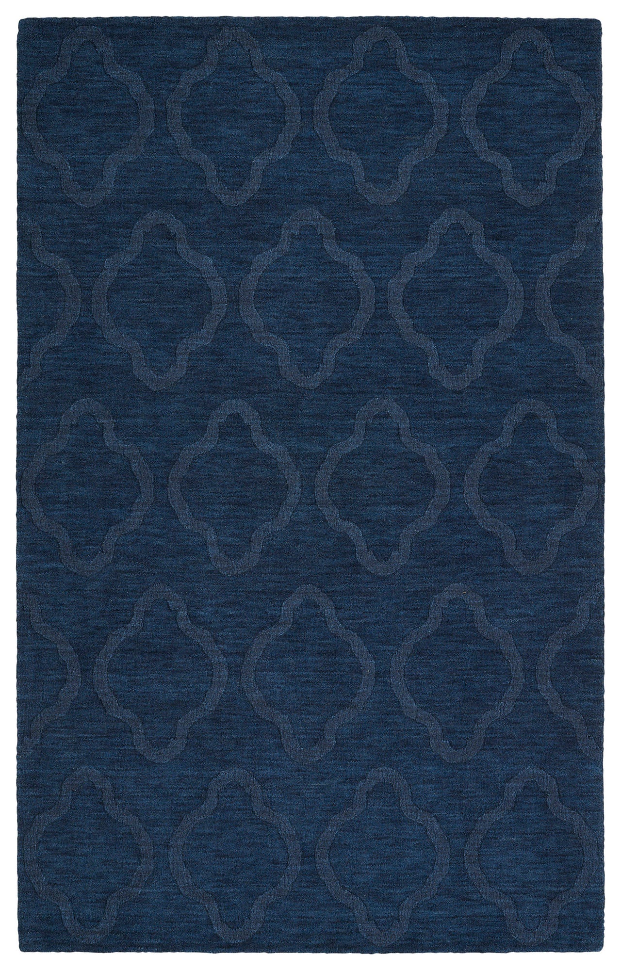 Kaleen Imprints Modern Collection IPM02-22 Navy Area Rug 8' x 11'