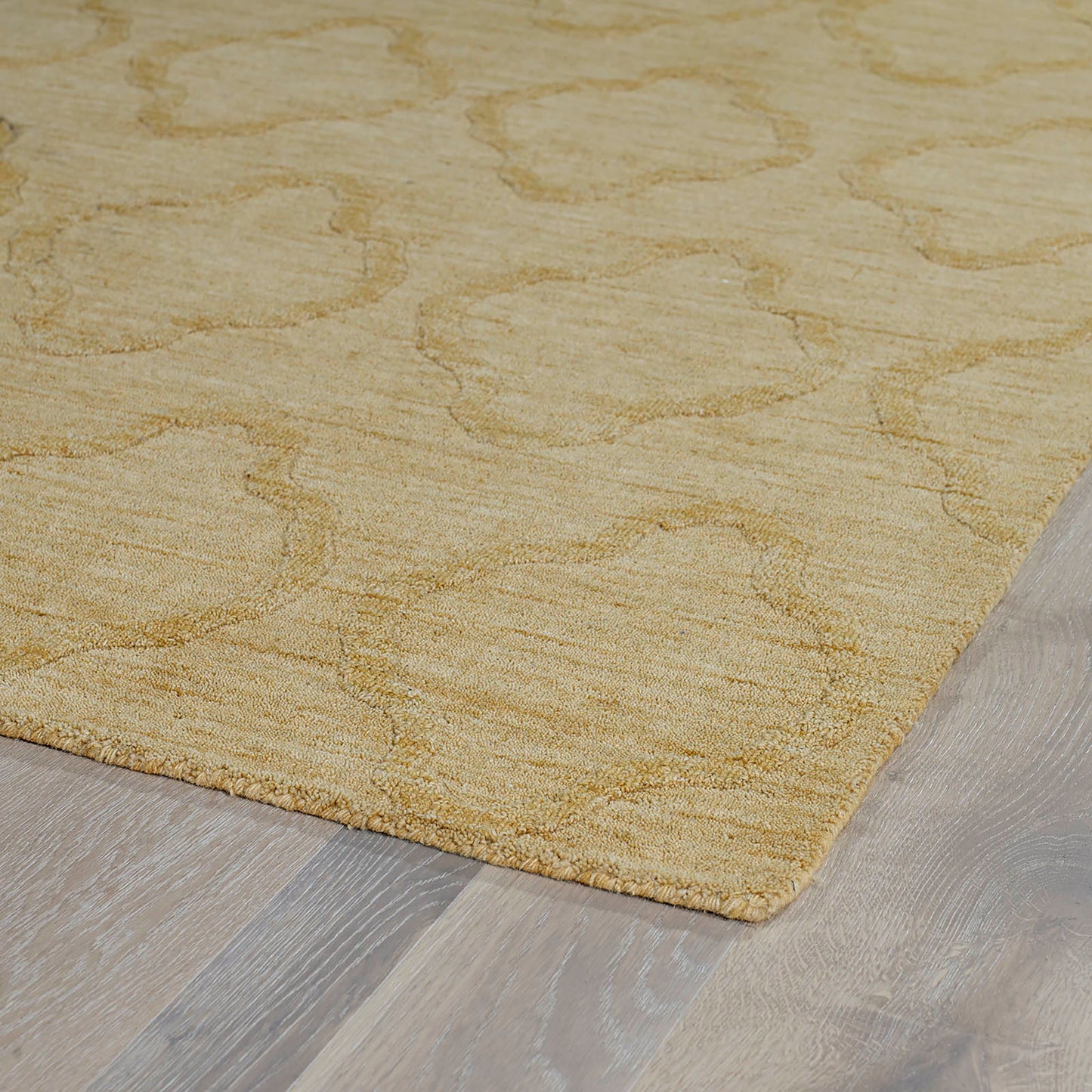 Kaleen Imprints Modern Collection IPM02-28 Yellow Runner 2'6" x 8'