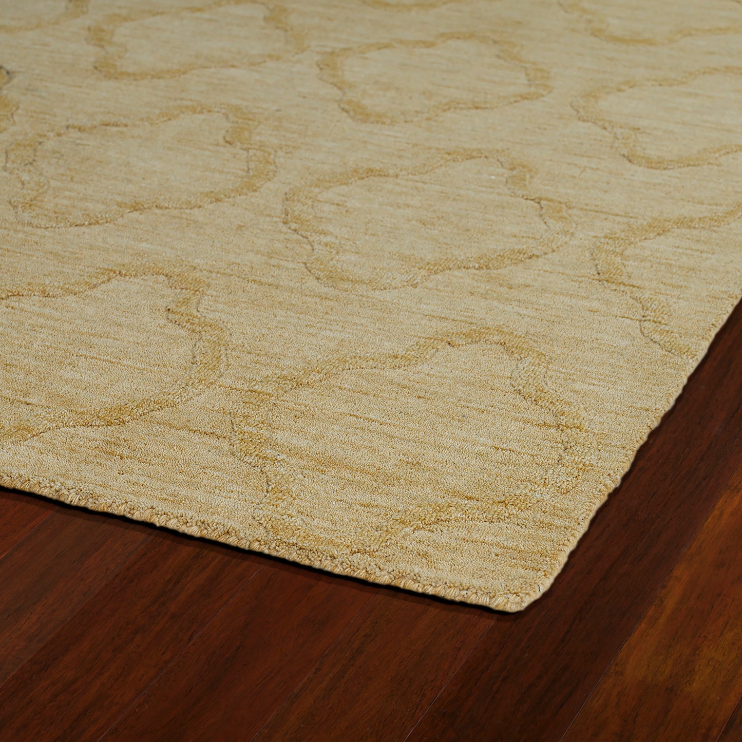 Kaleen Imprints Modern Collection IPM02-28 Yellow Throw Rug 2' x 3'